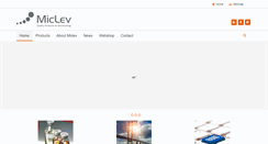Desktop Screenshot of miclev.se