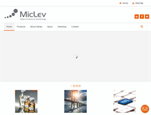 Tablet Screenshot of miclev.se